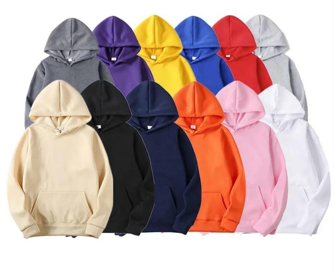 Mens solid sale color hoodies