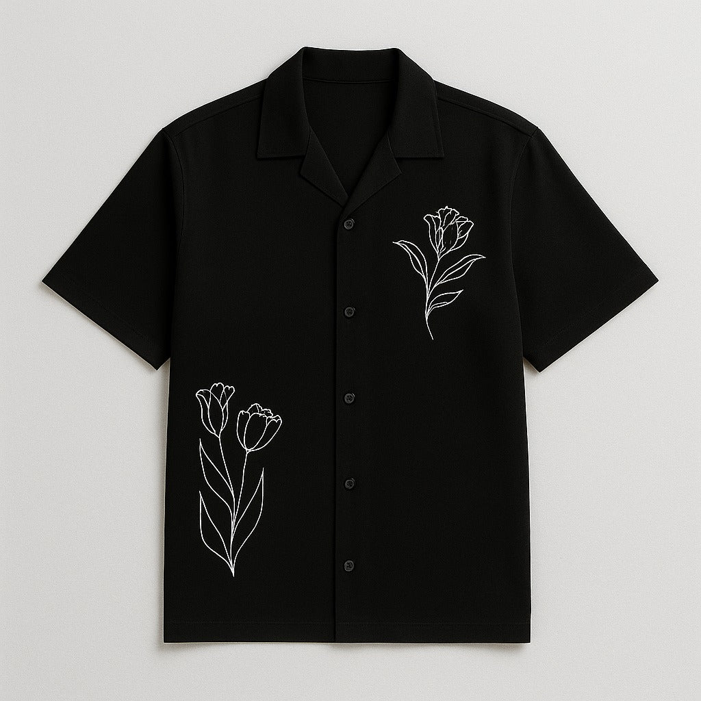 CUBAN COLLAR SHIRT