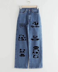 PANDA DENIM WIDE LEG