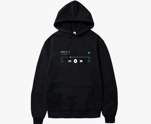 Song Title Hoodie - THE VOGUE APPARELS