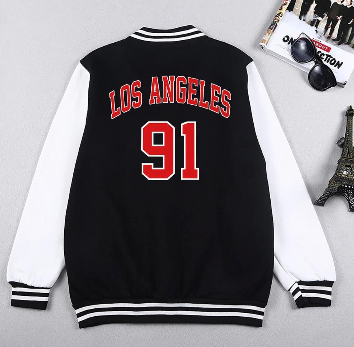 LA Varsity Jacket - THE VOGUE APPARELS