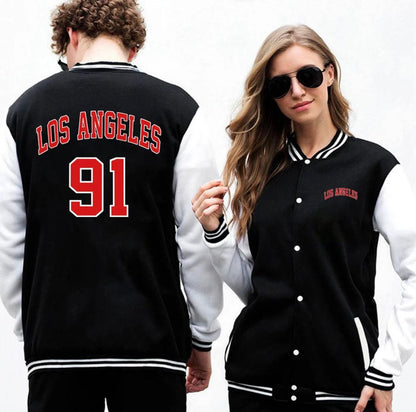 LA Varsity Jacket - THE VOGUE APPARELS