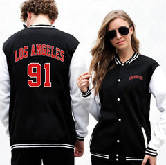 LA Varsity Jacket - THE VOGUE APPARELS