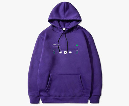 Song Title Hoodie - THE VOGUE APPARELS