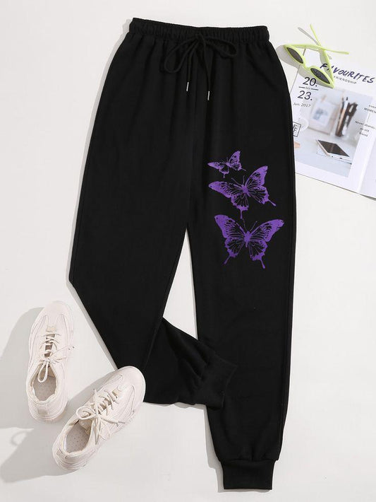 Butterfly Sweatpants - THE VOGUE APPARELS