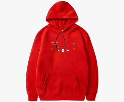 Song Title Hoodie - THE VOGUE APPARELS