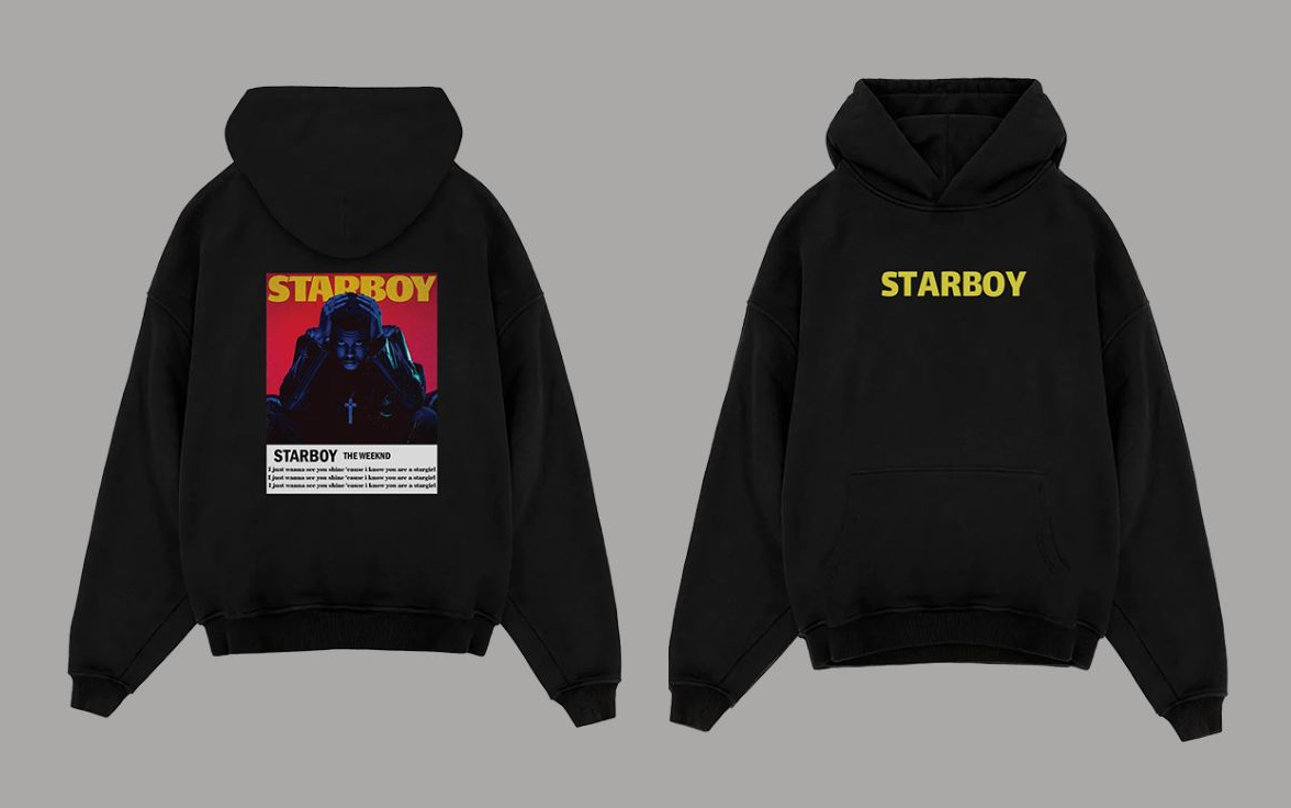 Starboy And Stargirl Couple Hoodies