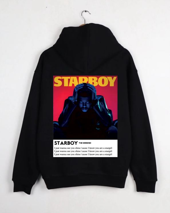 Starboy And Stargirl Couple Hoodies