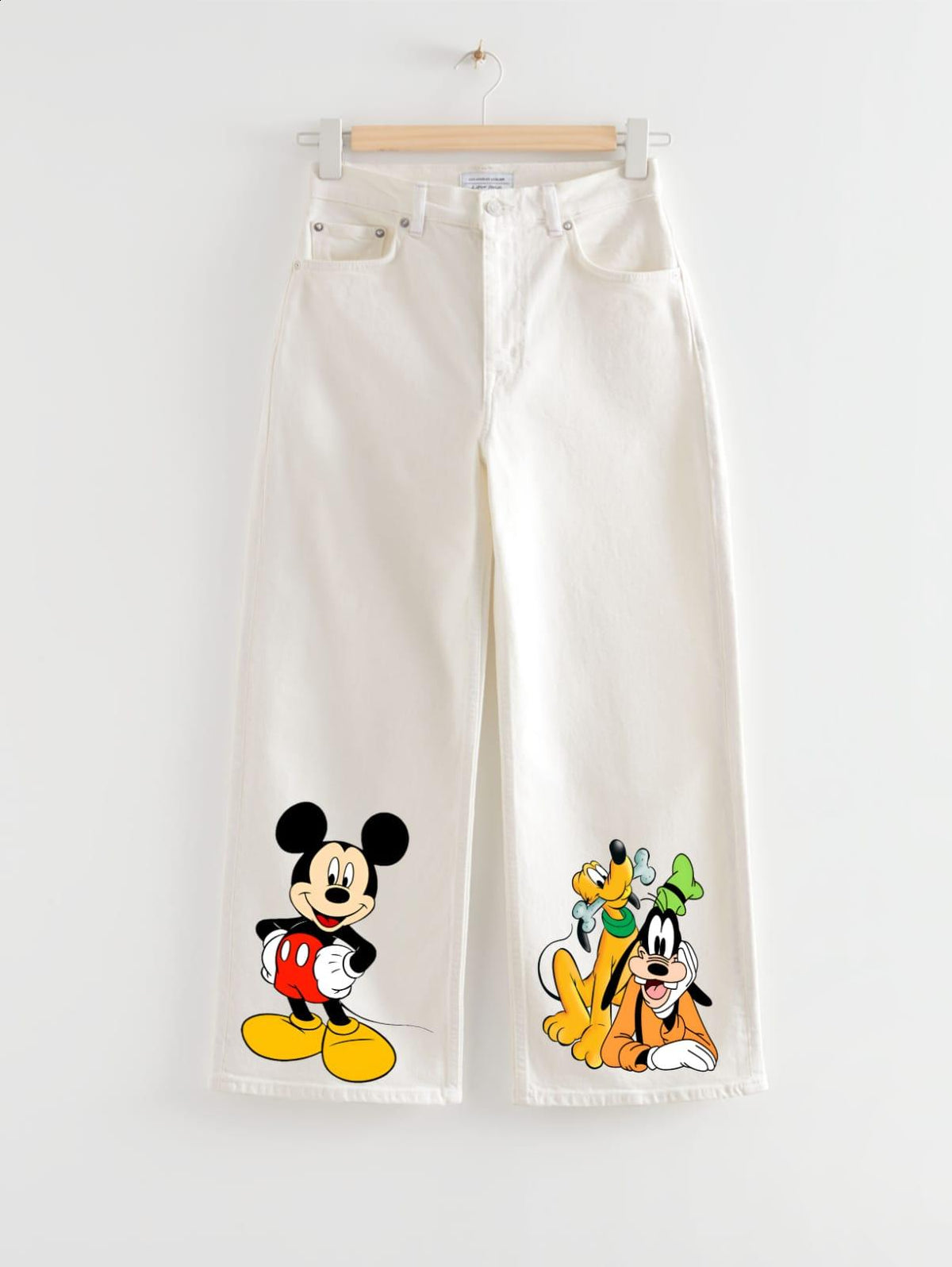 Mickey Magic Wide-Leg Denim by The Vogue Apparel