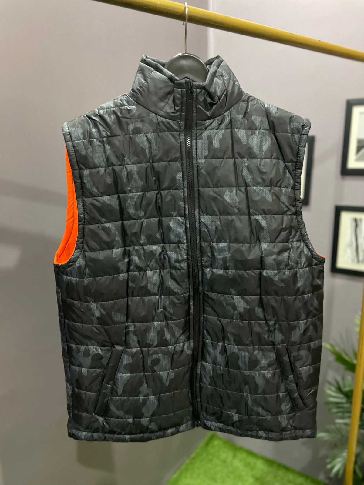 URBAN CAMO PUFFER JACKET