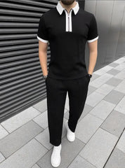 HALF-ZIP POLO TRACKSUIT