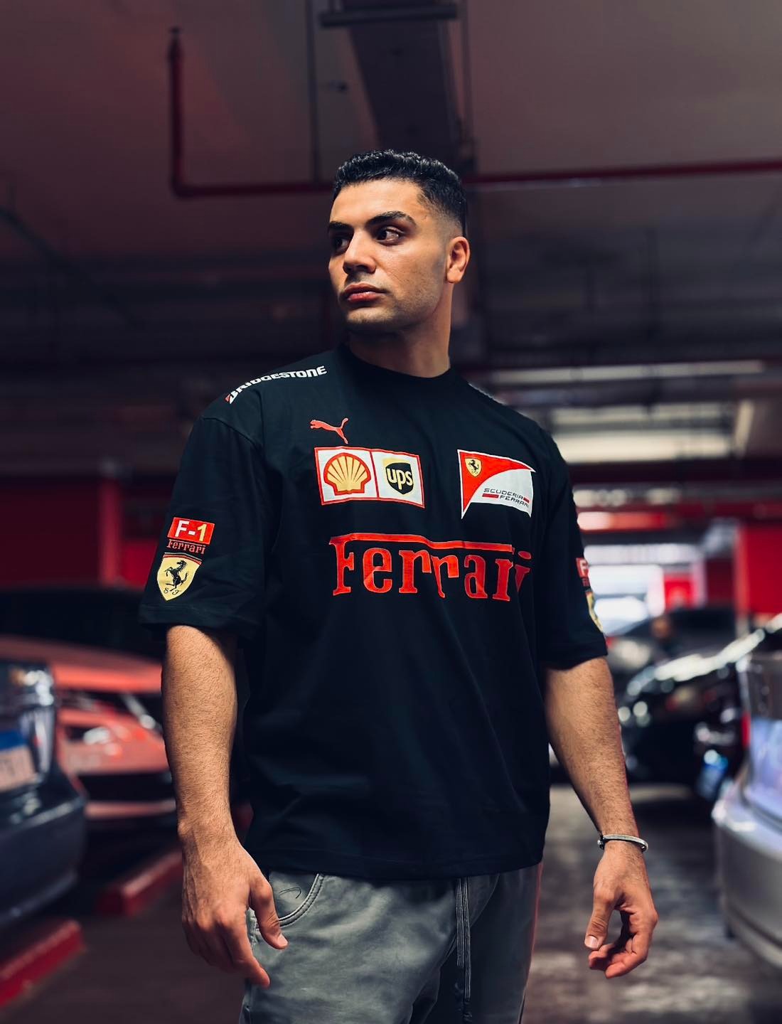 PACK OF 2 OVERISZED TEES FERRARI X CHICHAGO