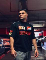 PACK OF 2 OVERISZED TEES FERRARI X CHICHAGO