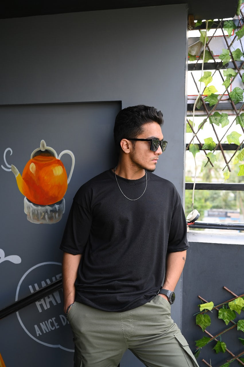 PLAIN OVERSIZED TSHIRT