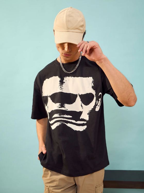 DUAL FACES UNISEX OVERSIZED TSHIRT